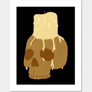 Skull Candle Posters and Art